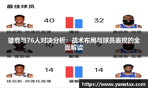 雄鹿与76人对决分析：战术布局与球员表现的全面解读